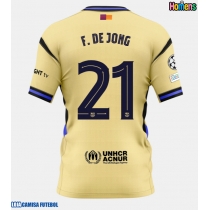 Camisa de Futebol Barcelona Frenkie de Jong #21 Equipamento Secundário 2025-26 Manga Curta